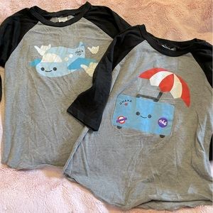 Aloha Kai 4T tshirt bundle airplane travel